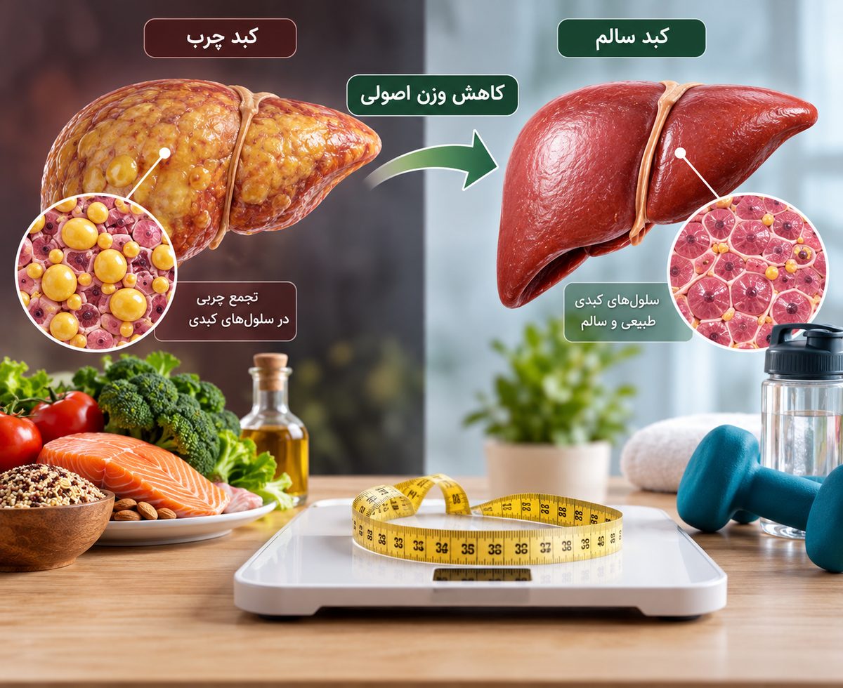 آیا کاهش وزن سریع برای کبد چرب مفید است؟