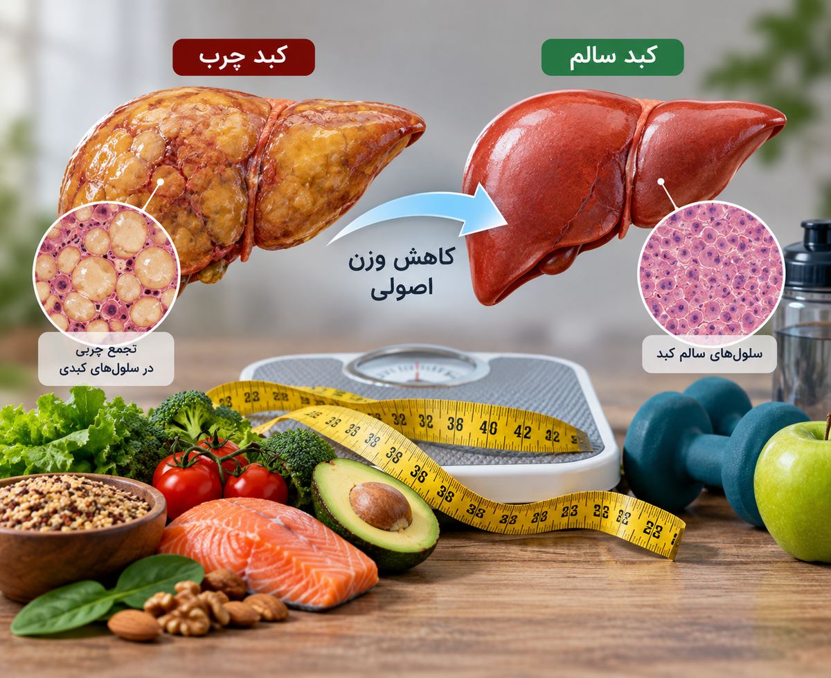 آیا کاهش وزن سریع برای کبد چرب مفید است؟